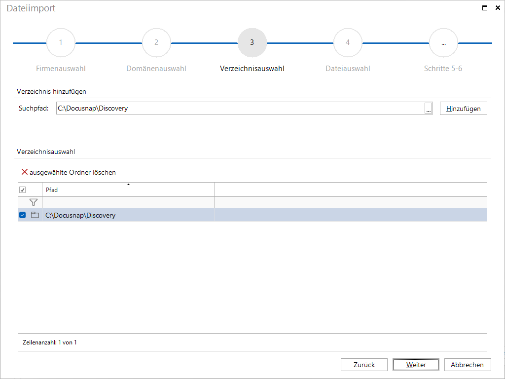 Docusnap Importverzeichnis