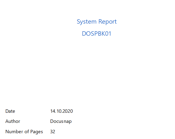 Docusnap-Reports-cover-page