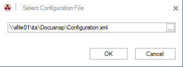 Docusnap-ConfigurationFile-Select