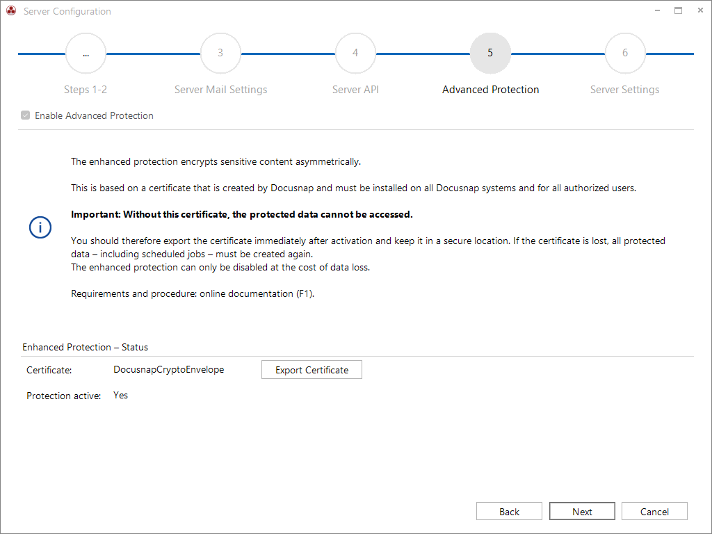 Docusnap-Configuration-Enhanced-Protection