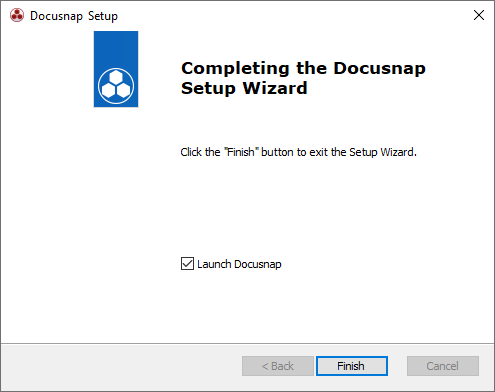 Docusnap-Setup-Installation-completed