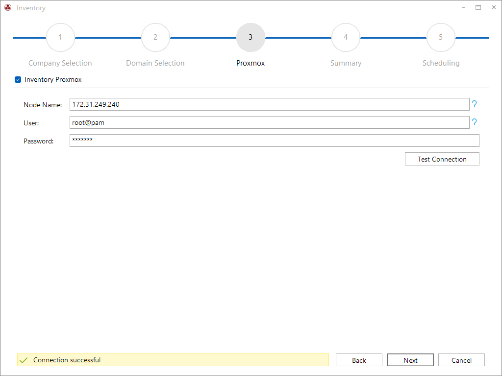Docusnap Inventory Proxmox